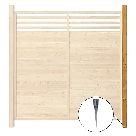 Home Deluxe  Sichtschutzelement SOMA 1x Pfosten