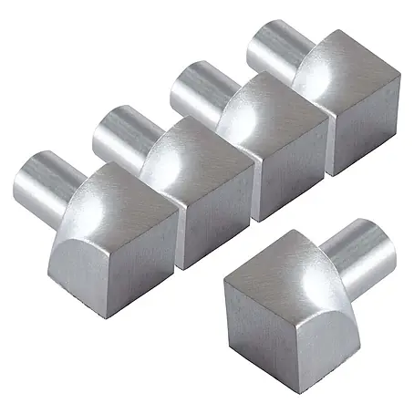 Dalsys  Viertelkreis-Profil 5x Inneneck 10mm Fliesenschiene Viertelkreis Edelstahl Gebürstet