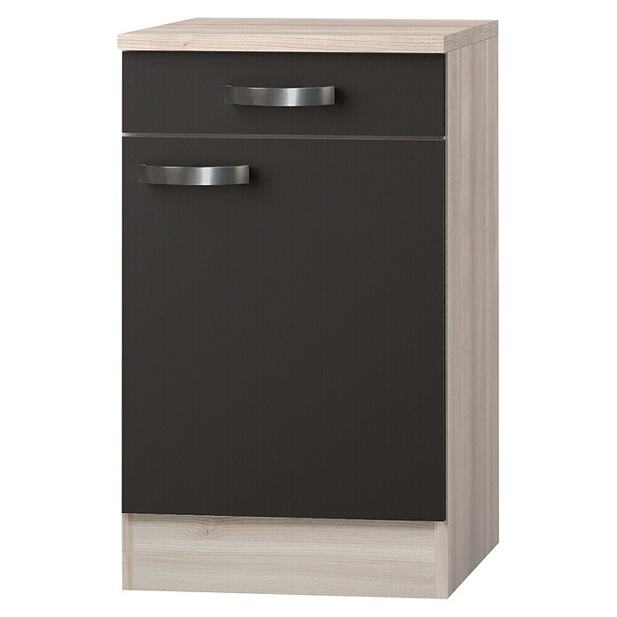 Optifit Unterschrank Faro U506-9 (60 x 50 x 84,8 cm, Dekor Front: Anthrazit)
