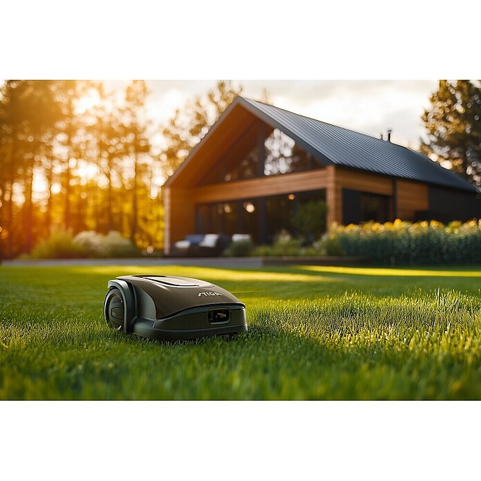 Stiga Mähroboter A 8 (800 m², Schnittbreite: 18 cm, Satellitengestützte Navigation, GPS) | BAUHAUS