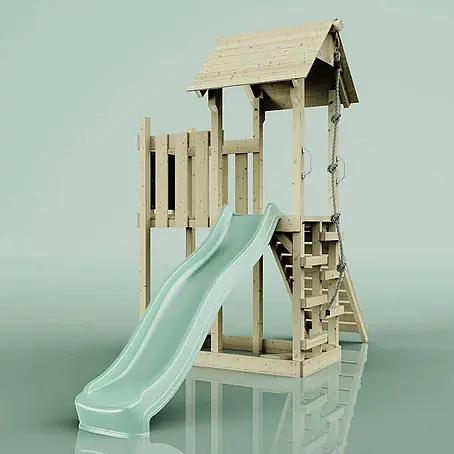 OutdoorToys  Kinderspielturm Tromso Grün