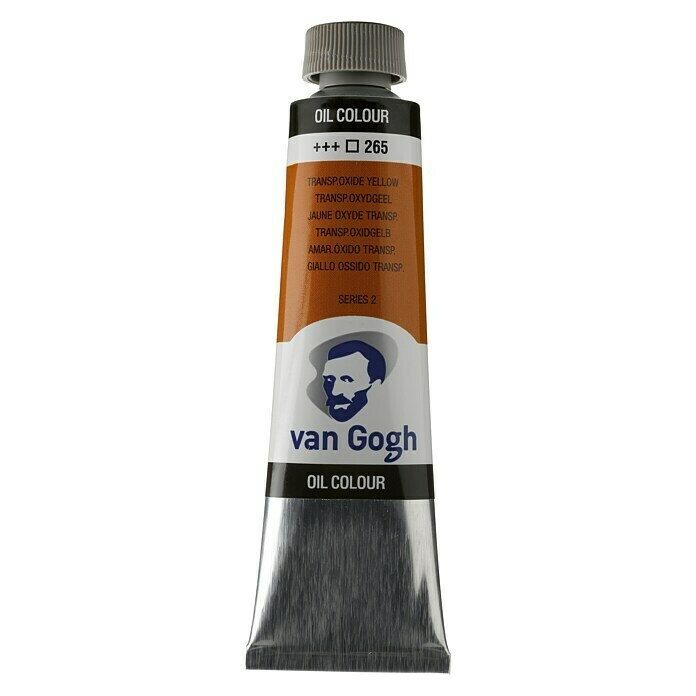 Talens Van Gogh Pintura al óleo amarillo óxido transparente (40 ml, Tubo)