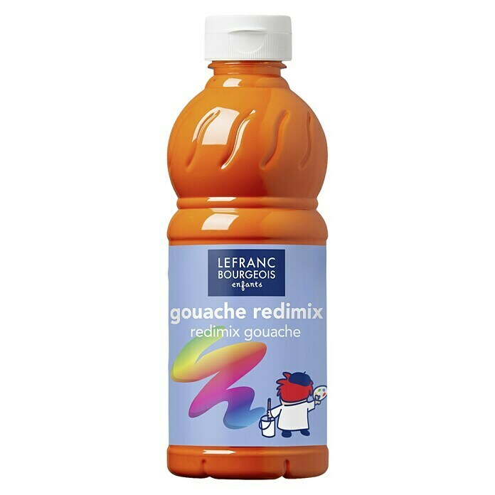 Lefranc & Bourgeois Gouachefarbe (Orange, 500 ml)