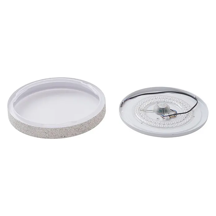 Lindby Deckenleuchte Elmor - alu / grau / zink