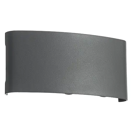 Lindby LED Wandleuchte aussen in anthrazit, Aussenlampe Wand