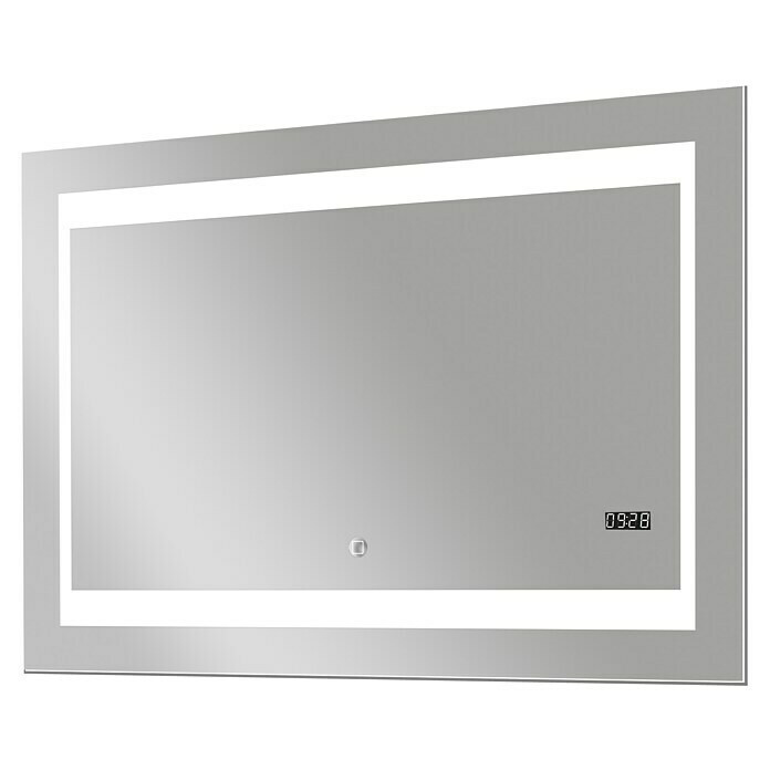 LED-Lichtspiegel Silver Futura