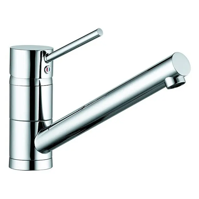 Kludi Spültischarmatur Kludi -  - Moderner Einhebel-Küchenarmatur aus Chrom mit gebogenem Auslauf.