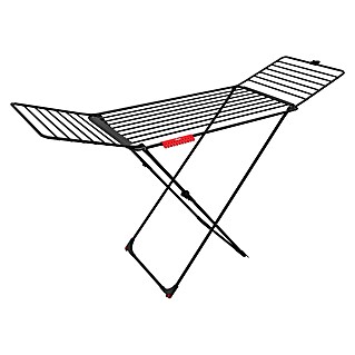 Vileda Tendedero con alas Extra Ultimate (Longitud cuerda de tender: 20 m, L x An x Al: 173 x 55,5 x 116 cm, Negro)