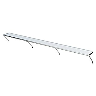 KGT Gewächshaus-Regal Rose IV (429 x 26 x 130 cm, Silber)
