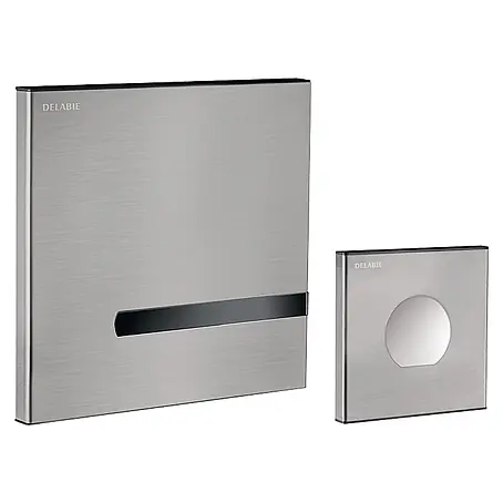 Delabie  Betätigungsplatte Delabie WC-DrSp. TEMPOMATIC duale Strg. 3/4" UP Fernbetätigung 230/6V