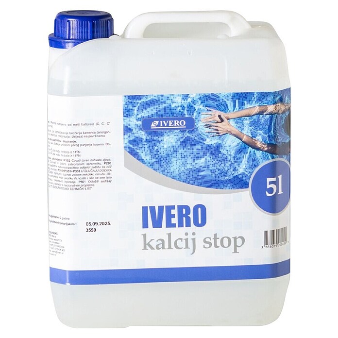 Ivero Sredstvo za uklanjanje kamenca Kalcij STOP  (5 l) | BAUHAUS