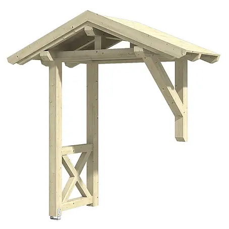 SKAN HOLZ  Giebelvordach Siegen 3