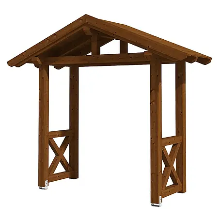 SKAN HOLZ  Giebelvordach Stralsund 4