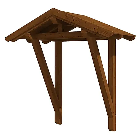 SKAN HOLZ  Giebelvordach Siegen 2