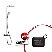 Hansgrohe Duschsystem Moventa E 230 + JBL Box GRATIS (Anzahl Strahlarten: 1 Stk., Chrom) | BAUHAUS