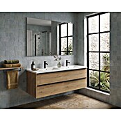 Futurbath Conjunto de mueble de baño Life (Ancho: 120 cm, Roble, 3 pzs.) | BAUHAUS