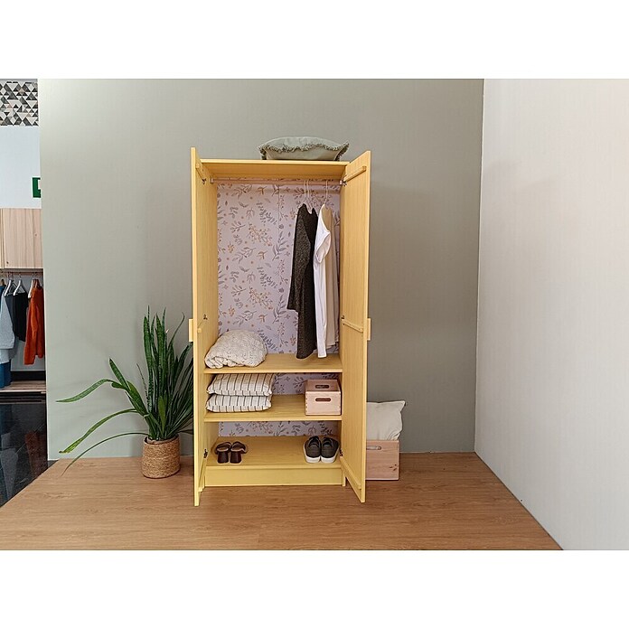 Astigarraga Vita Armario para ropa (L x An x Al: 48 x 80 x 180 cm, Natural) | BAUHAUS