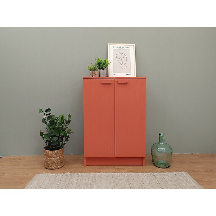 Astigarraga Vita Aparador (L x An x Al: 36 x 65 x 96 cm, Natural, Número de puertas: 2 ud.) | BAUHAUS