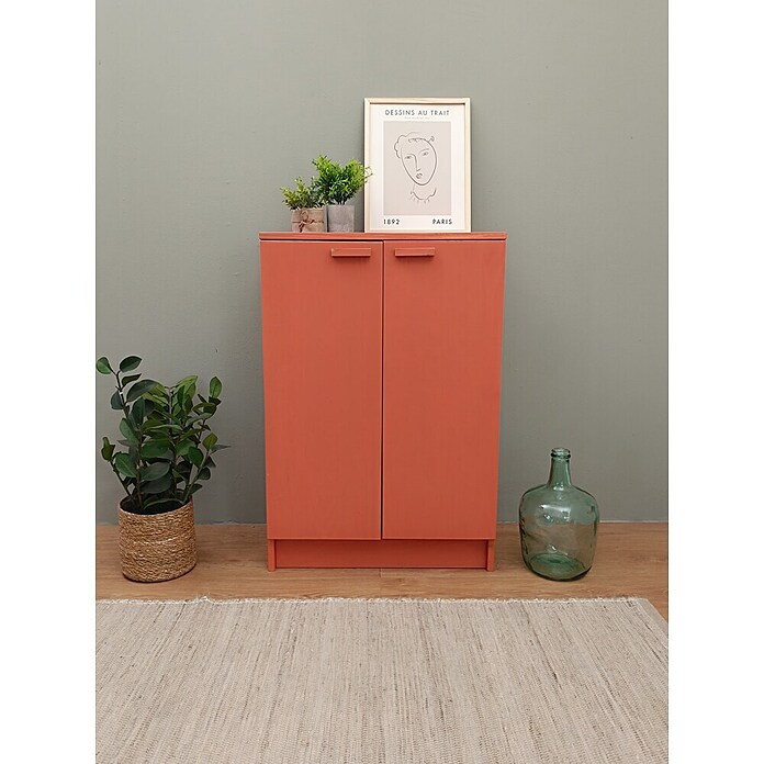Astigarraga Vita Aparador (L x An x Al: 36 x 65 x 96 cm, Natural, Número de puertas: 2 ud.) | BAUHAUS