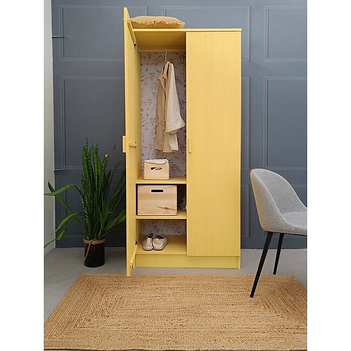 Astigarraga Vita Armario para ropa (L x An x Al: 48 x 80 x 180 cm, Natural) | BAUHAUS