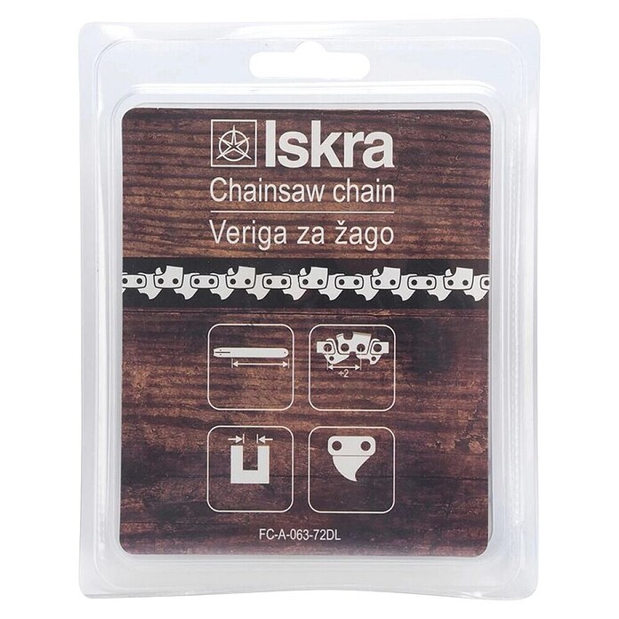 Iskra Veriga za žago FC-A-063-72DL  (72 kos, 50 cm) | 7374 - Zubehör für Kettensägen | IAEJ - Kettensägen | IAE - Gartenmotorgeräte | IA - Gartenhartware | I - Stadtgarten | BAUHAUS