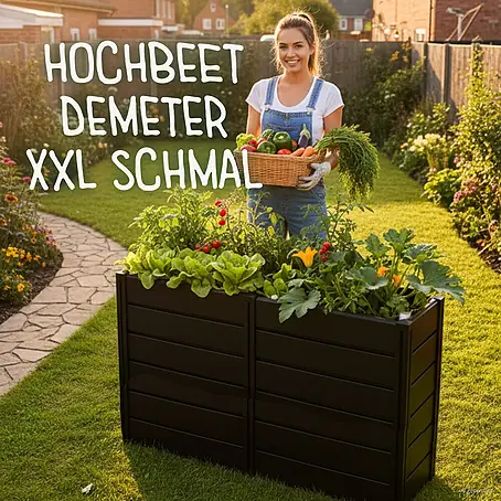 KHW  Hochbeet Demeter - XXL schmal