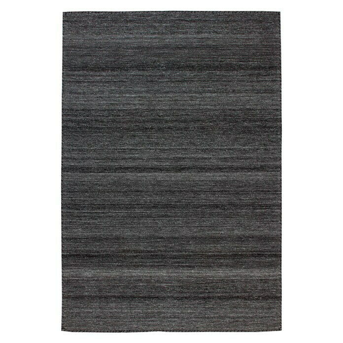 Kayoom Flachgewebeteppich Phönix (Anthrazit, 230 x 160 cm, 75 % Wolle, 20 % Baumwolle, 5 % Polyester)