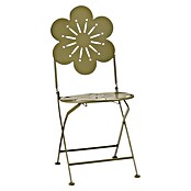 Zložljivi stol Fleuri  (41 x 93 cm, Zložljivo, Zelena) | 8271 - Stühle Metall | ICAB - Sommermöbel Stühle | ICA - Sommermöbel | IC - Freizeit im Garten | I - Stadtgarten | BAUHAUS
