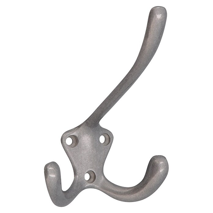 Siro Garderobna kuka  (D x Š x V: 7,6 x 10,8 x 8,8 cm, Aluminij) | BAUHAUS