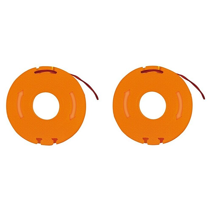 Worx Ersatzfadenspule (Fadenlänge: 3 m, Fadenstärke: 1,65 mm, 2 Stk.)