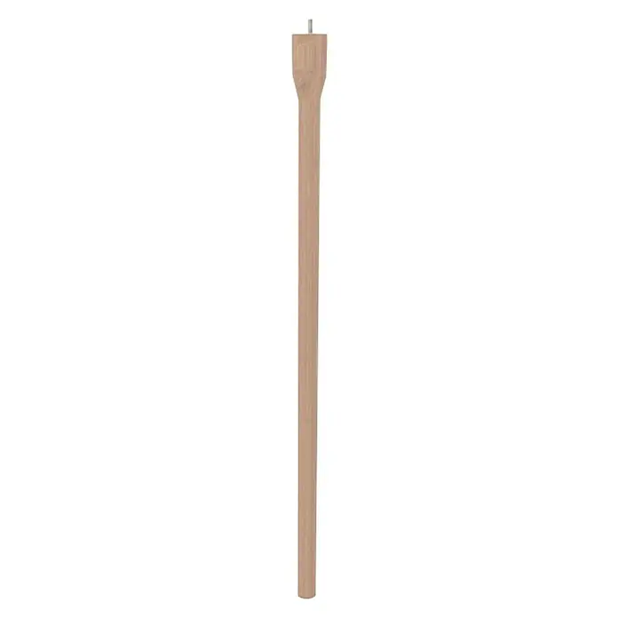 Rei Pata para muebles - Ø x L: 4,6 x 70 cm, Capacidad de carga: 30 kg, Madera, Haya - Pata de madera para muebles. Ideal para reparar o construir muebles, robusta y versátil para un uso fácil.\n
