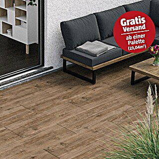 Esterno 20 T by Palazzo Terrassenfliese Harmonie (40 x 120 x 2 cm, Fichte, Matt)