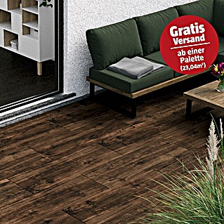 Esterno 20 T by Palazzo Terrassenfliese Harmonie (40 x 120 x 2 cm, Zeder, Matt)