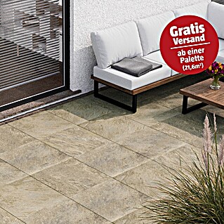 Atlas Concorde Solution Regent Terrassenfliese Ivory (Beige/Braun)