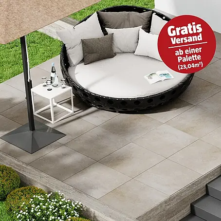 Marazzi Terrassenfliese Esterno 20T Plaster Sand