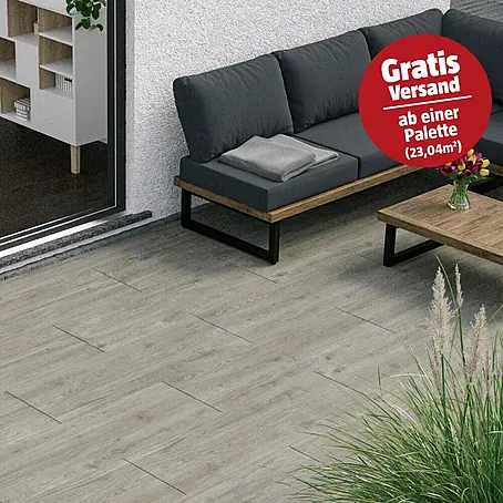 Marazzi Terrassenfliese Esterno 20T Woodliving Fumo