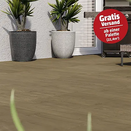 Terrassenfliese Garden Rustbrown 2.0