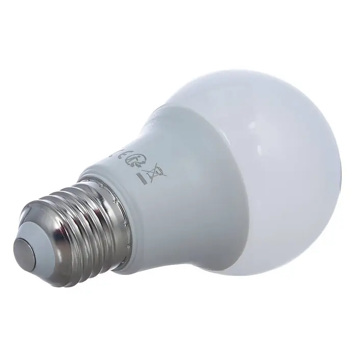 Arcchio LED-Lampe E27 LED 4,9W - E27, Nicht Dimmbar, Warmweiß, 480 lm, 4,9 W - Weiße A-Form LED-Glühbirne mit E27 Schraubsockel.