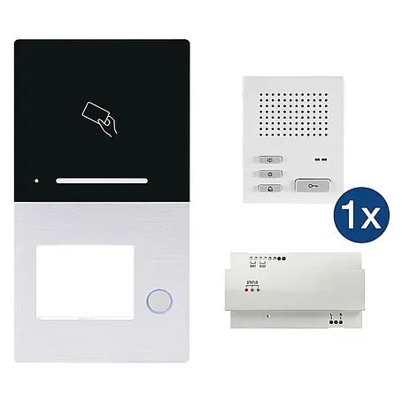 Türsprechanlage HHG Einfamilien-Audioset Villa AP mit RFID