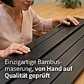 Jalousie Bambus (B x H: 110 x 175 cm, Weiß, Holz) | BAUHAUS