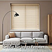 Jalousie Bambus (B x H: 110 x 175 cm, Weiß, Holz) | BAUHAUS