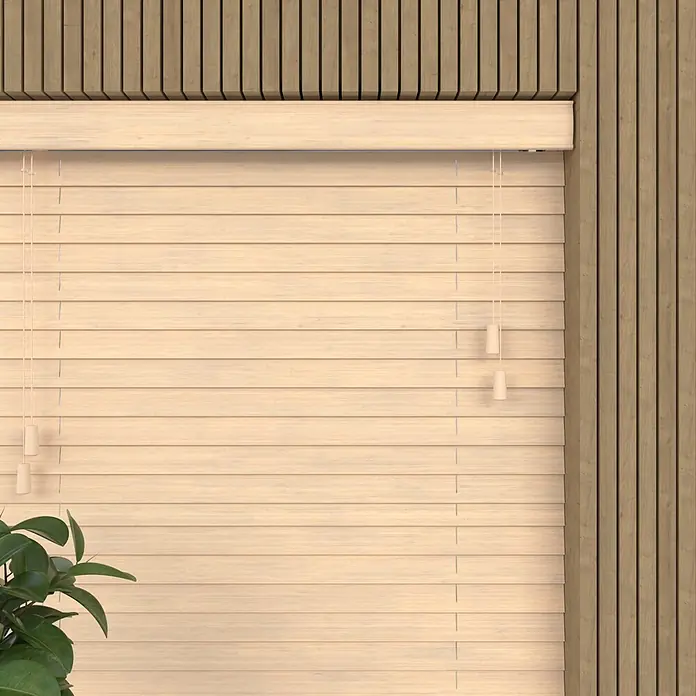 Jalousie Bambus - B x H: 75 x 130 cm, Natur, Holz online kaufen bei BAUHAUS