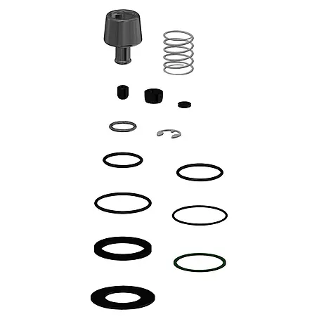KWC  Ersatzscharnierbefestigungs-Set KWC AR Ersatzteilset, Gummiteile, Feder, Dichtungen, 2000105617
