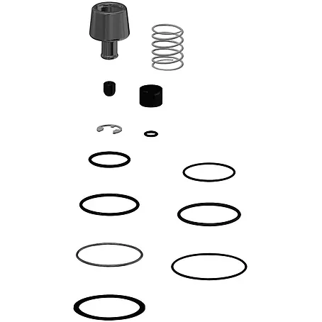 KWC  Ersatzscharnierbefestigungs-Set KWC AR Ersatzteilset, Gummiteile, Feder, Dichtungen, 2000105618