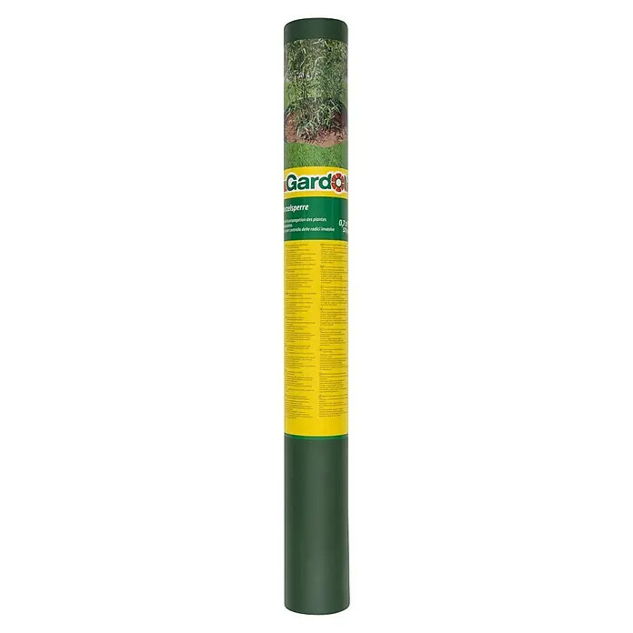 Gardol Wurzelsperre - Polypropylen, 5 x 0,7 m - Bild einer Gardol Wurzelsperre, die in einer Rolle präsentiert wird und invasive Wurzeln im Garten kontrolliert.