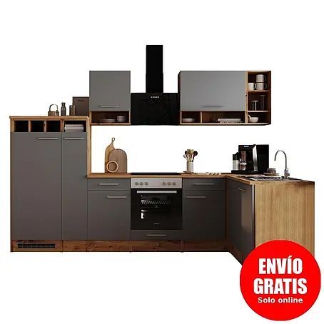 Respekta  Cocina modular completa esquinera Hilde