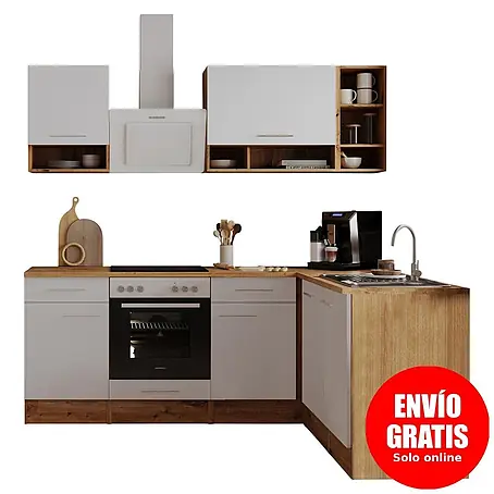 Respekta  Cocina modular completa esquinera Hilde