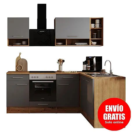 Respekta  Cocina modular completa esquinera Hilde