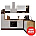Respekta Cocina modular completa esquinera Hilde 