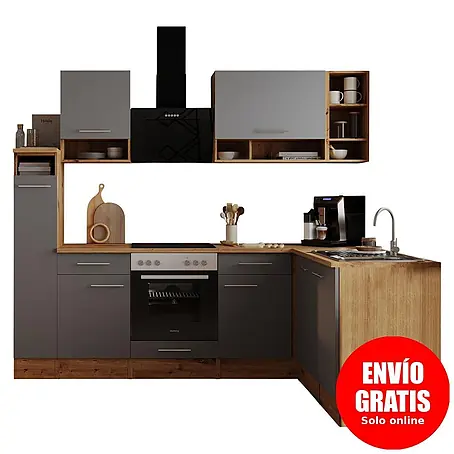 Respekta  Cocina modular completa esquinera Hilde